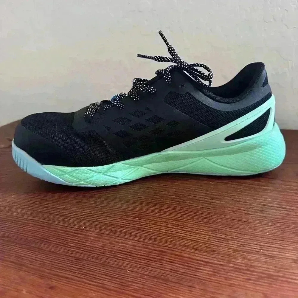 Reebok Nanoflex TR Womens Sz 12 Black Athletic Safety Work Shoes Sneakers RB365 - Picture 6 of 13